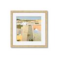 Picture of Multicolour Farm Landscape _GroupedProduct_Square_Framed_Matted_