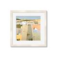 Picture of Multicolour Farm Landscape _GroupedProduct_Square_Framed_Matted_