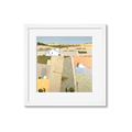 Picture of Multicolour Farm Landscape _GroupedProduct_Square_Framed_Matted_