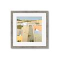 Picture of Multicolour Farm Landscape _GroupedProduct_Square_Framed_Matted_