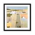 Picture of Multicolour Farm Landscape _GroupedProduct_Square_Framed_Matted_