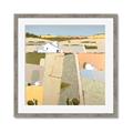 Picture of Multicolour Farm Landscape _GroupedProduct_Square_Framed_Matted_