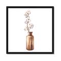 Picture of Cotton Branch  _GroupedProduct_Square_Framed_Matted_