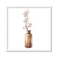 Picture of Cotton Branch  _GroupedProduct_Square_Framed_Matted_