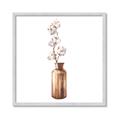 Picture of Cotton Branch  _GroupedProduct_Square_Framed_Matted_