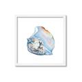 Picture of Watercolor shell I _GroupedProduct_Square_Framed_Matted_