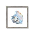 Picture of Watercolor shell I _GroupedProduct_Square_Framed_Matted_