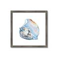 Picture of Watercolor shell I _GroupedProduct_Square_Framed_Matted_
