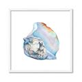Picture of Watercolor shell I _GroupedProduct_Square_Framed_Matted_