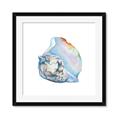 Picture of Watercolor shell I _GroupedProduct_Square_Framed_Matted_