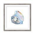 Picture of Watercolor shell I _GroupedProduct_Square_Framed_Matted_