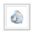 Picture of Watercolor shell I _GroupedProduct_Square_Framed_Matted_