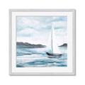 Picture of Soft Sail I _GroupedProduct_Square_Framed_Matted_