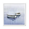 Picture of Boats on a lake ll _GroupedProduct_Square_Framed_Matted_