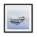 Picture of Boats on a lake ll _GroupedProduct_Square_Framed_Matted_