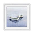 Picture of Boats on a lake ll _GroupedProduct_Square_Framed_Matted_
