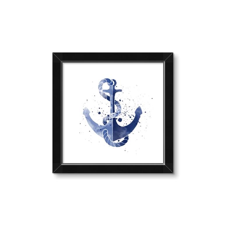 Picture of Blue Anchor _GroupedProduct_Square_Framed_Matted_