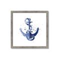 Picture of Blue Anchor _GroupedProduct_Square_Framed_Matted_
