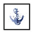 Picture of Blue Anchor _GroupedProduct_Square_Framed_Matted_