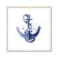 Picture of Blue Anchor _GroupedProduct_Square_Framed_Matted_