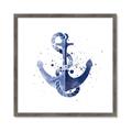Picture of Blue Anchor _GroupedProduct_Square_Framed_Matted_