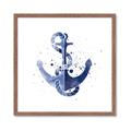 Picture of Blue Anchor _GroupedProduct_Square_Framed_Matted_