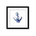 Picture of Blue Anchor _GroupedProduct_Square_Framed_Matted_