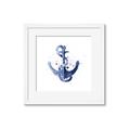 Picture of Blue Anchor _GroupedProduct_Square_Framed_Matted_