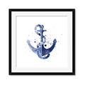 Picture of Blue Anchor _GroupedProduct_Square_Framed_Matted_