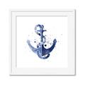 Picture of Blue Anchor _GroupedProduct_Square_Framed_Matted_