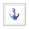 Picture of Blue Anchor _GroupedProduct_Square_Framed_Matted_