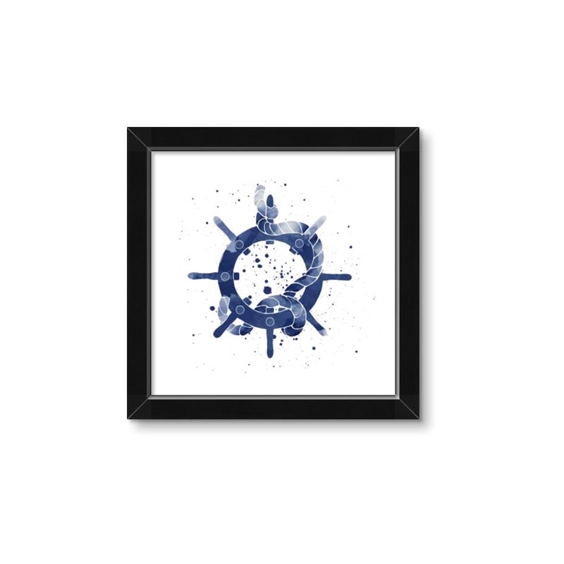 Picture of Blue Knot _GroupedProduct_Square_Framed_Matted_