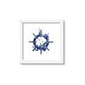 Picture of Blue Knot _GroupedProduct_Square_Framed_Matted_