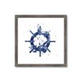 Picture of Blue Knot _GroupedProduct_Square_Framed_Matted_