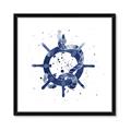 Picture of Blue Knot _GroupedProduct_Square_Framed_Matted_
