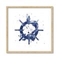 Picture of Blue Knot _GroupedProduct_Square_Framed_Matted_