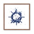 Picture of Blue Knot _GroupedProduct_Square_Framed_Matted_