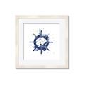 Picture of Blue Knot _GroupedProduct_Square_Framed_Matted_