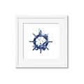 Picture of Blue Knot _GroupedProduct_Square_Framed_Matted_