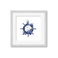 Picture of Blue Knot _GroupedProduct_Square_Framed_Matted_