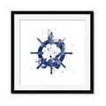 Picture of Blue Knot _GroupedProduct_Square_Framed_Matted_