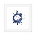 Picture of Blue Knot _GroupedProduct_Square_Framed_Matted_