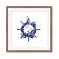 Picture of Blue Knot _GroupedProduct_Square_Framed_Matted_