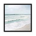 Picture of Sea wave close up _GroupedProduct_Square_Framed_Matted_
