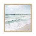 Picture of Sea wave close up _GroupedProduct_Square_Framed_Matted_
