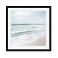 Picture of Sea wave close up _GroupedProduct_Square_Framed_Matted_