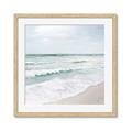 Picture of Sea wave close up _GroupedProduct_Square_Framed_Matted_
