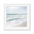 Picture of Sea wave close up _GroupedProduct_Square_Framed_Matted_