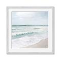 Picture of Sea wave close up _GroupedProduct_Square_Framed_Matted_