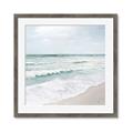 Picture of Sea wave close up _GroupedProduct_Square_Framed_Matted_
